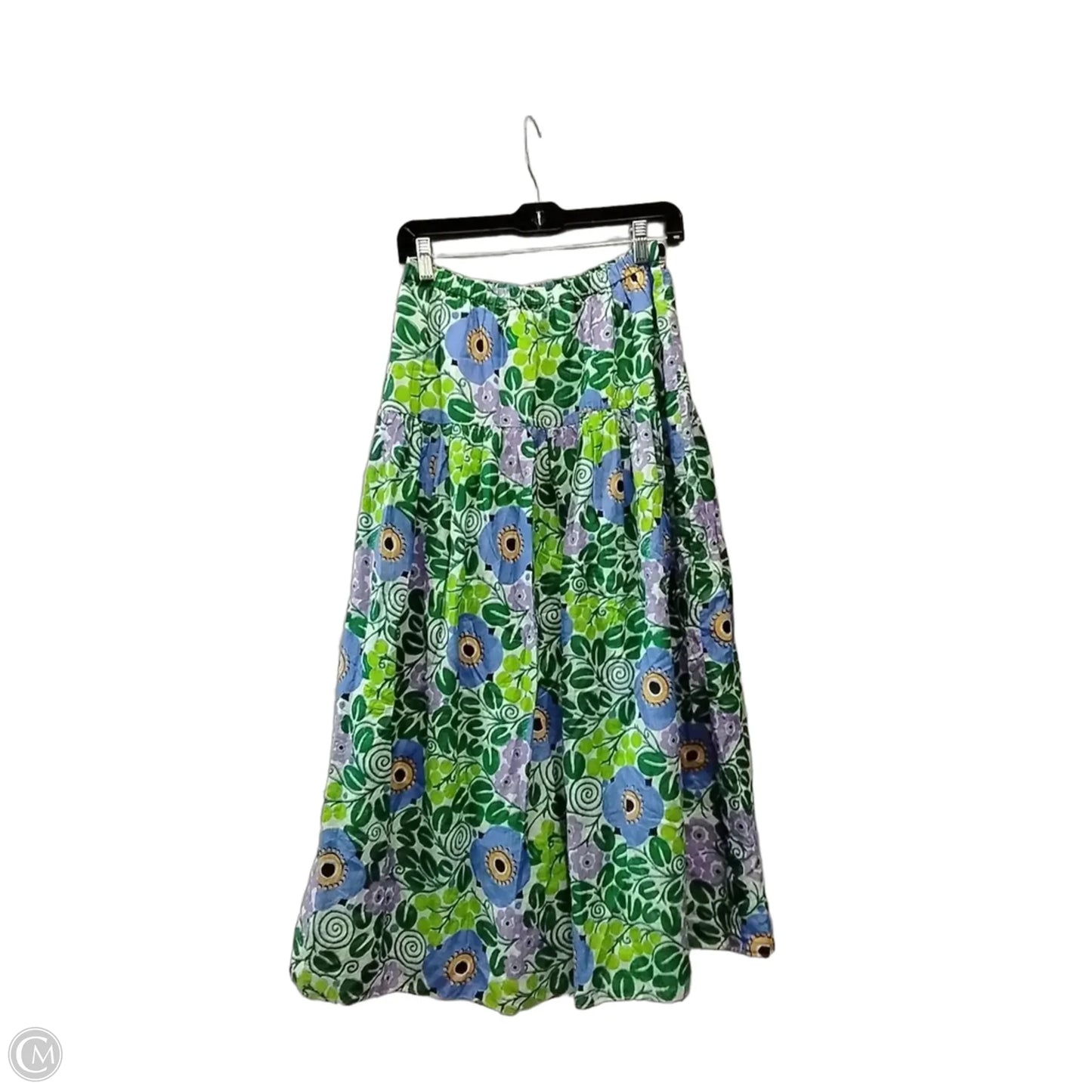 Skirt Maxi By Rhode In Floral Print, Size: S