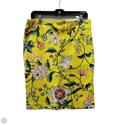 Skirt Mini & Short By Loft In Floral Print, Size: 10