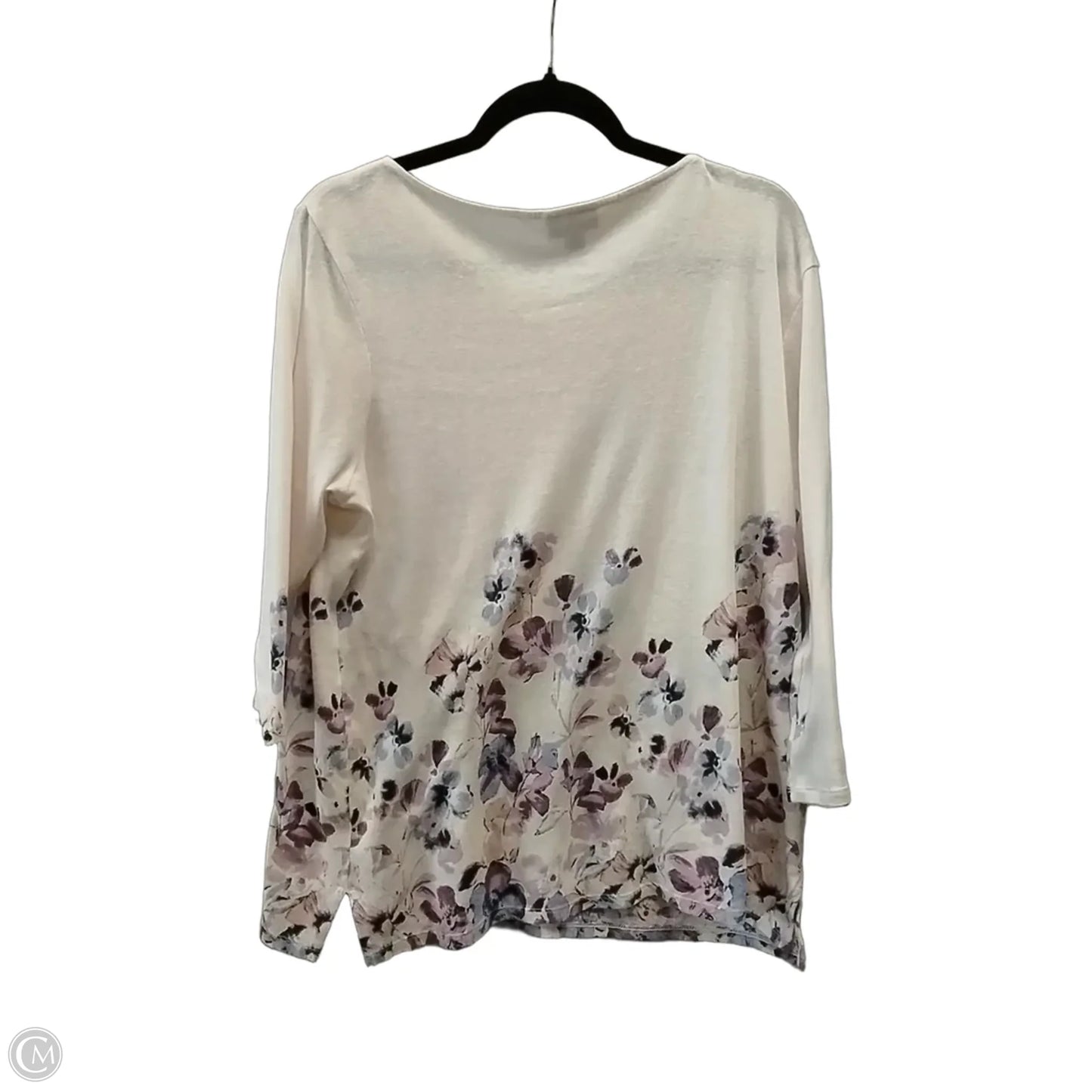 Top Long Sleeve By J. Jill In Pink, Size: 0