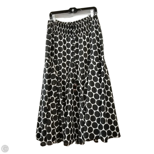 Skirt Maxi By Monroe And Main In Black & White, Size: 12