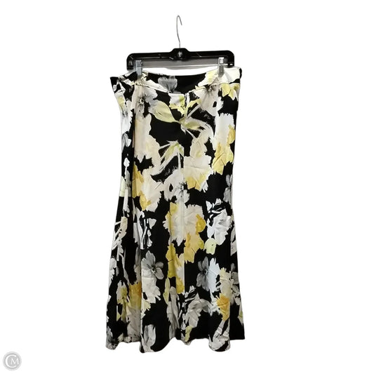 Skirt Maxi By Christopher And Banks In Multi-colored, Size: 14