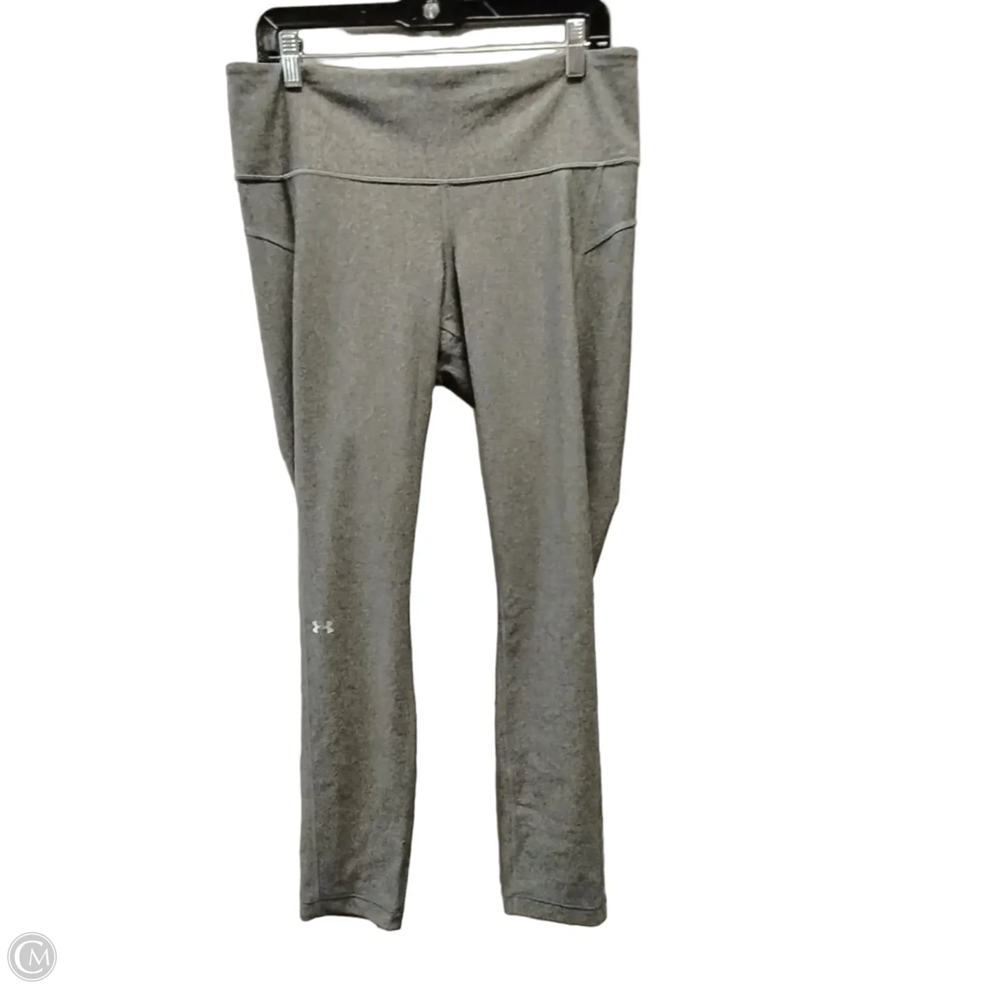 Athletic Pants By Under Armour In Grey, Size: Xl