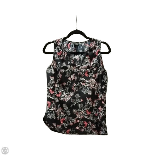 Blouse Short Sleeve By Ann Taylor In Blue & Red & White, Size: Sp