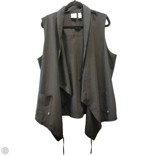 Vest Other By Chicos In Black, Size: Xl