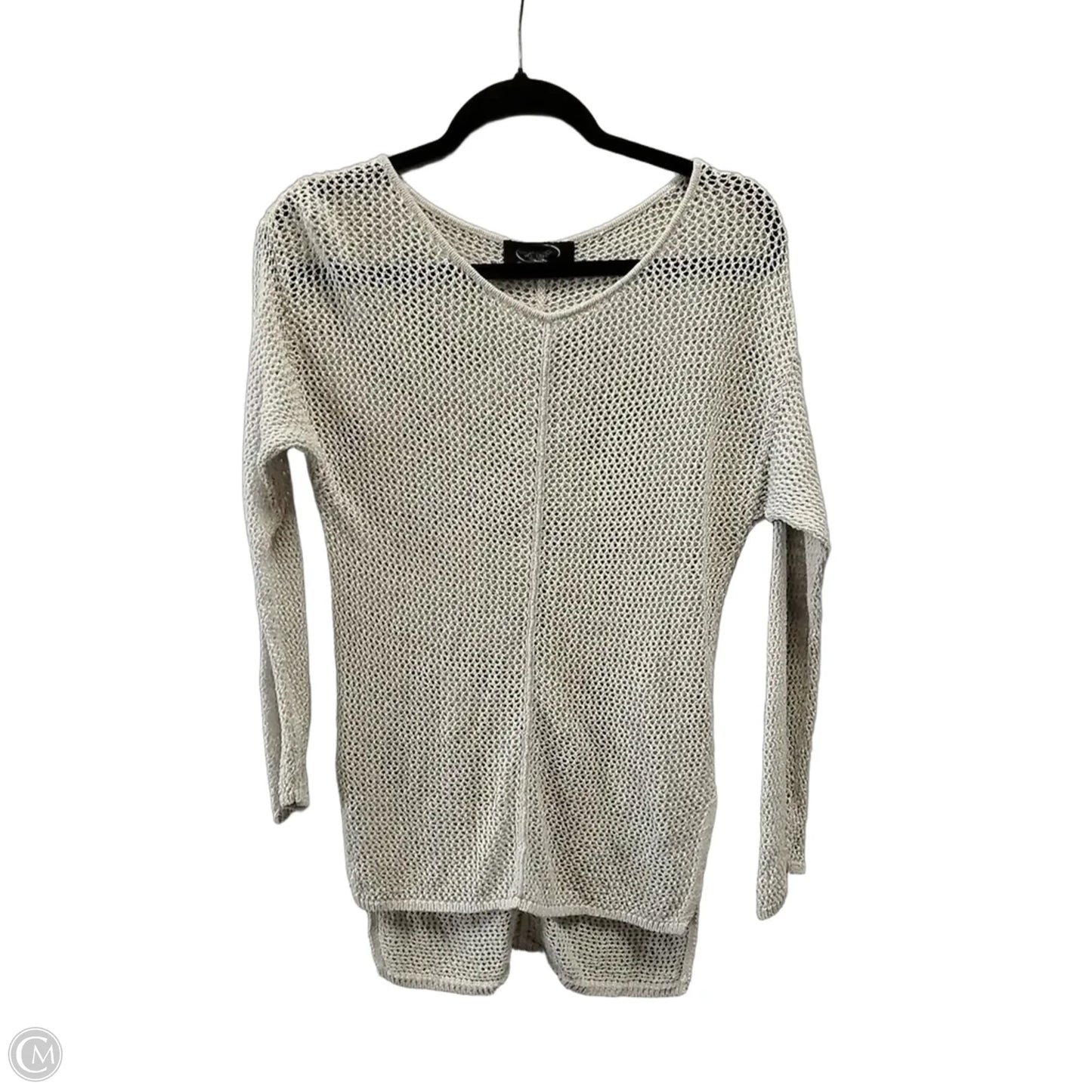 Sweater By Magaschoni In Beige, Size: M