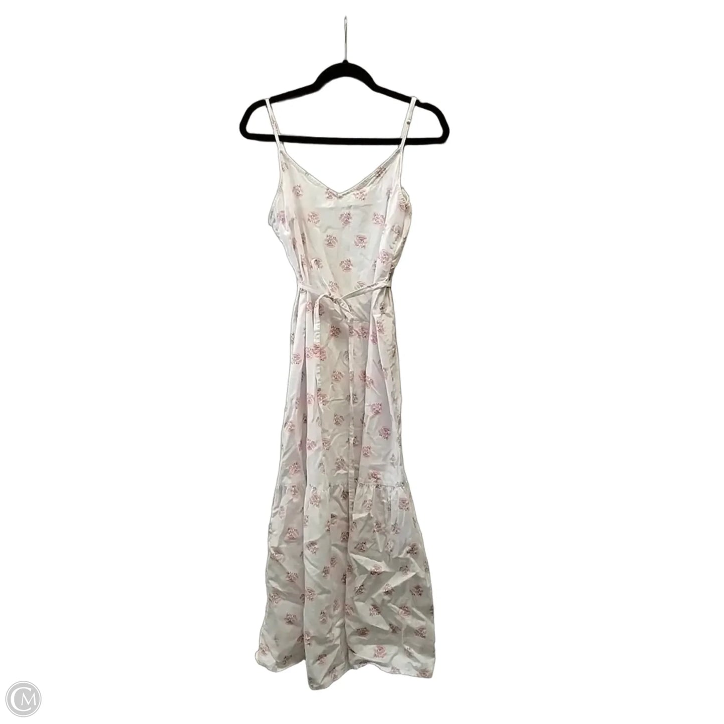 Dress Casual Maxi By Universal Thread In Pink & White, Size: 10