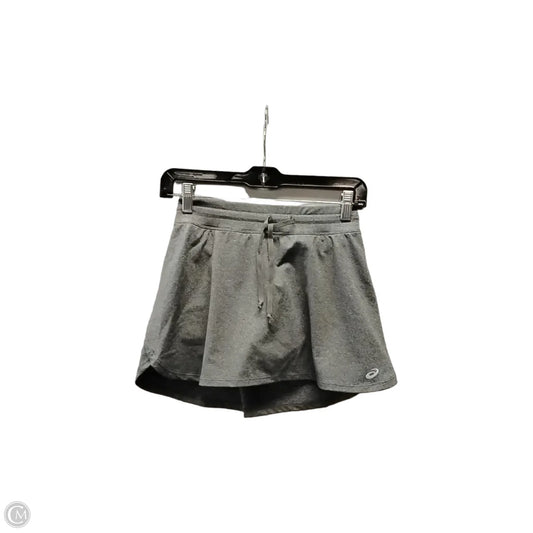 Athletic Skort By Asics In Grey, Size: Xs