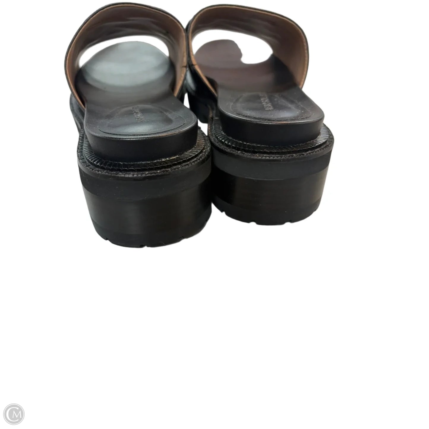 Sandals Flats By Aerosoles In Black, Size: 9
