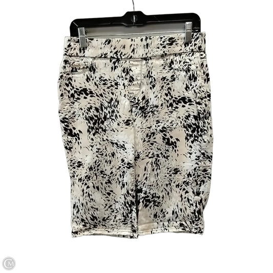Shorts By Nine West In Black & Cream, Size: 8