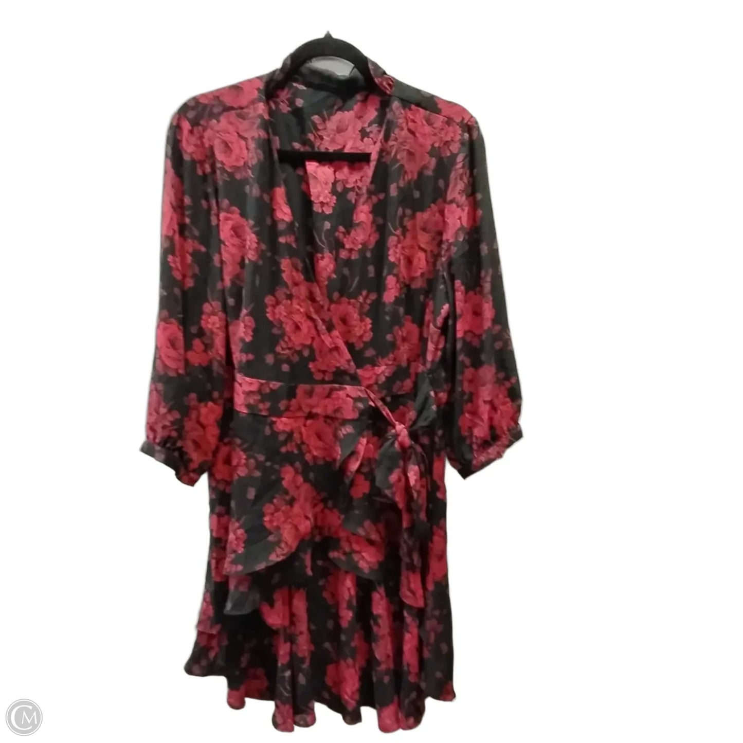 Dress Casual Short By Torrid In Black & Red, Size: 1x