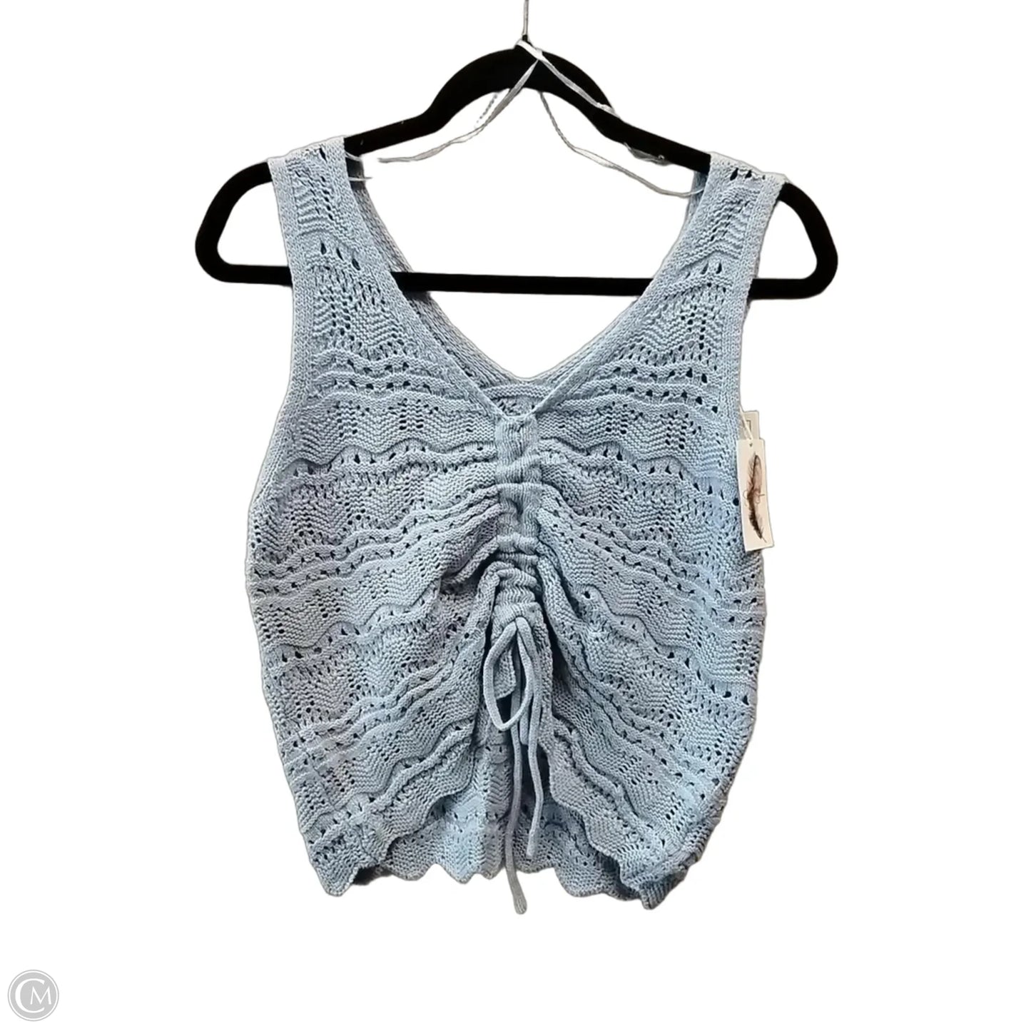 Sweater Short Sleeve By Jessica Simpson In Blue, Size: M