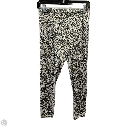 Athletic Leggings By Offline In Leopard Print, Size: L