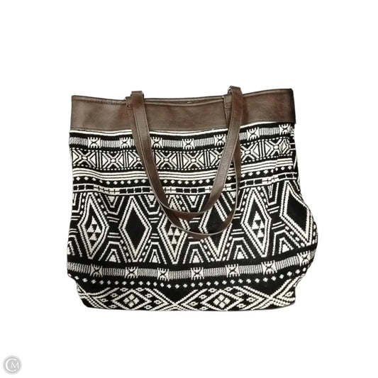 Tote By Clothes Mentor, Size: Large