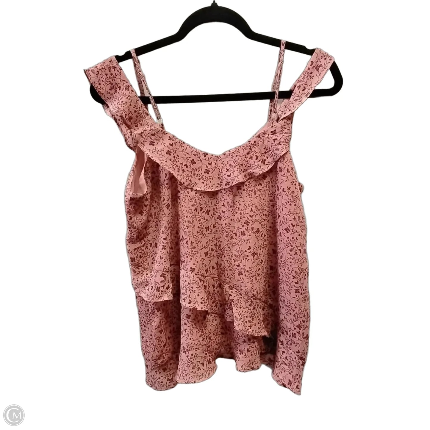 Top Sleeveless By Loft In Pink, Size: Xs