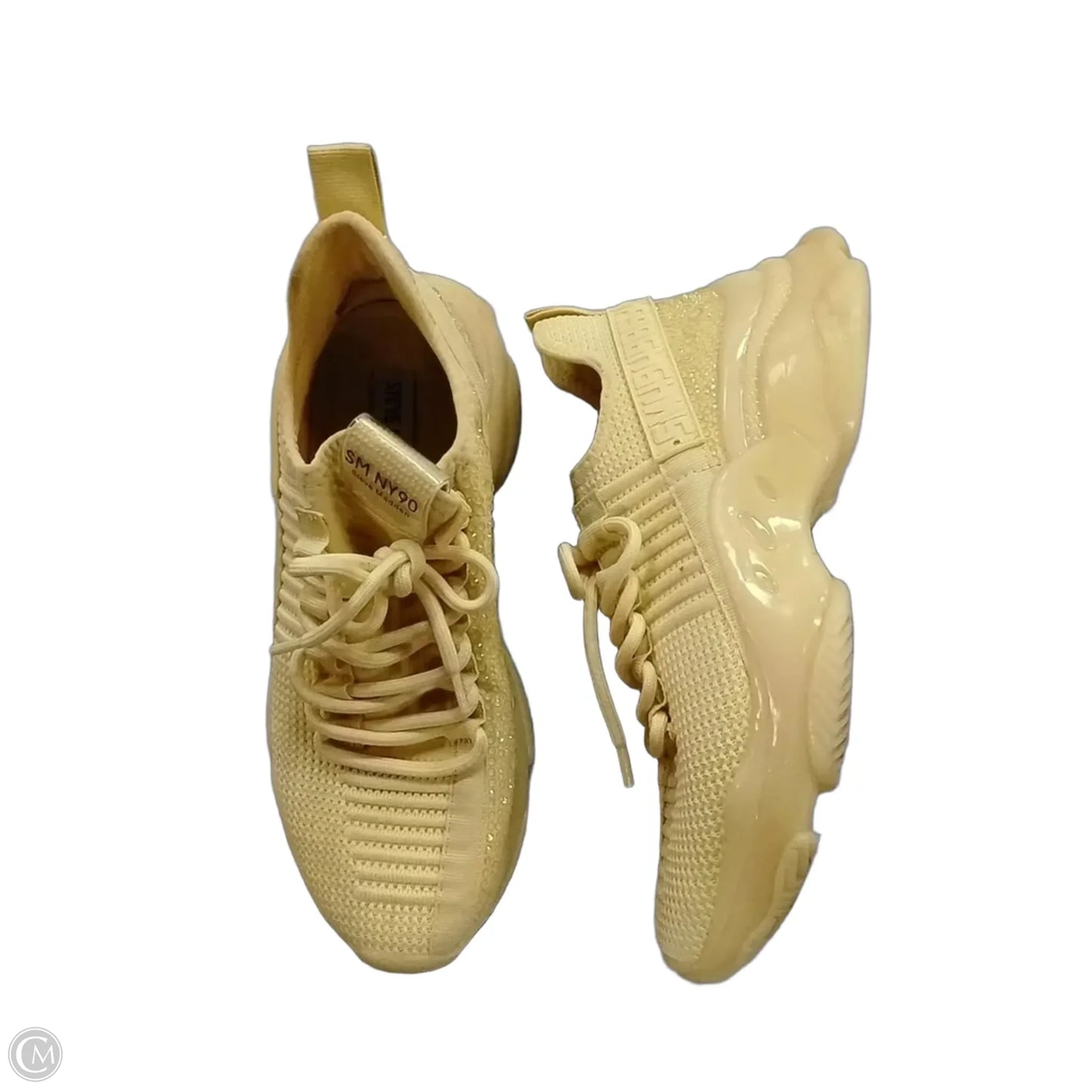 Shoes Sneakers By Steve Madden In Yellow, Size: 8