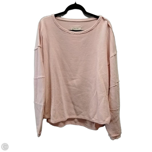 Sweatshirt Crewneck By We The Free In Pink, Size: L