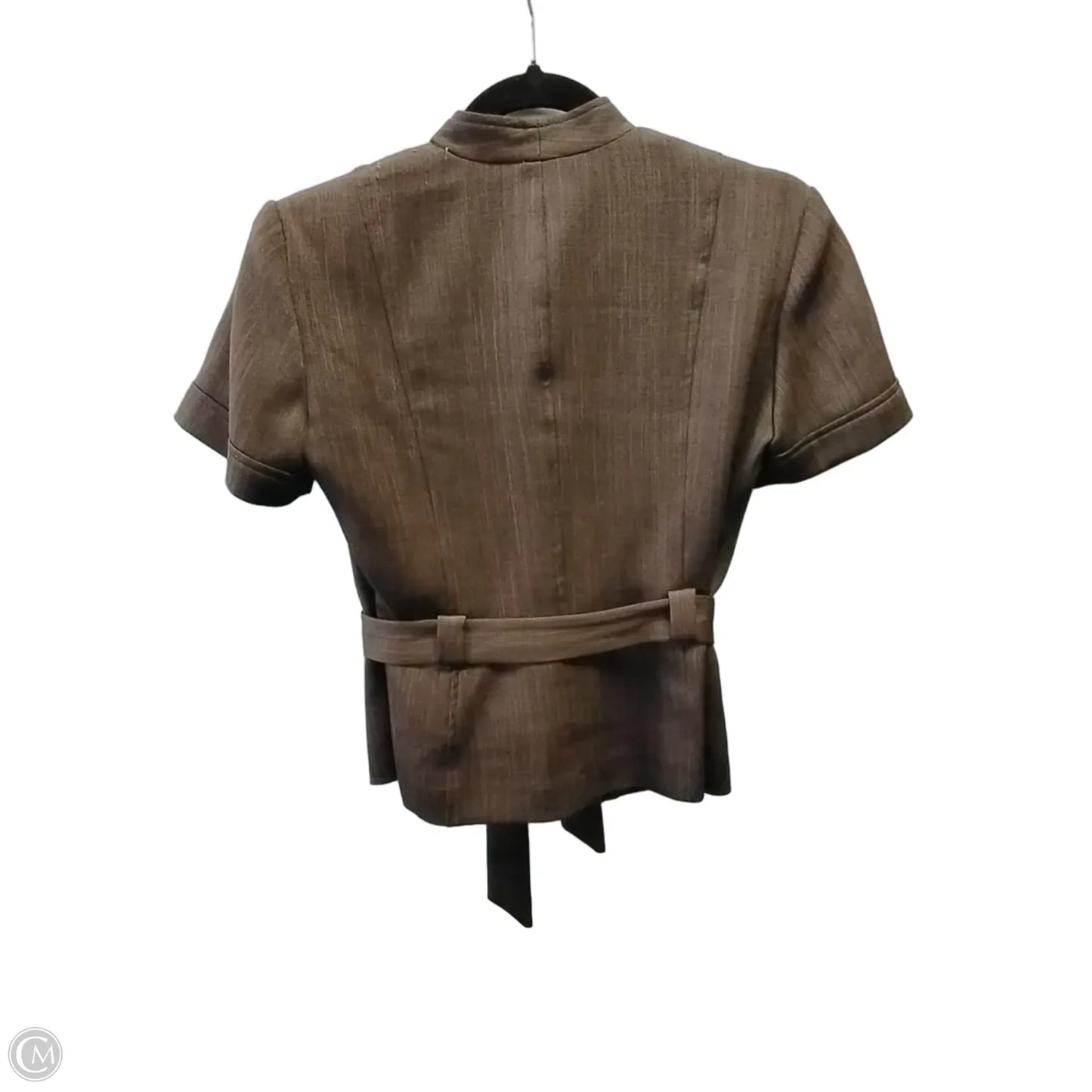 Skirt Suit 2pc By Studio 1 In Brown, Size: 4p