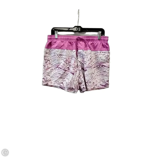 Athletic Shorts By Columbia In Pink & Purple, Size: M
