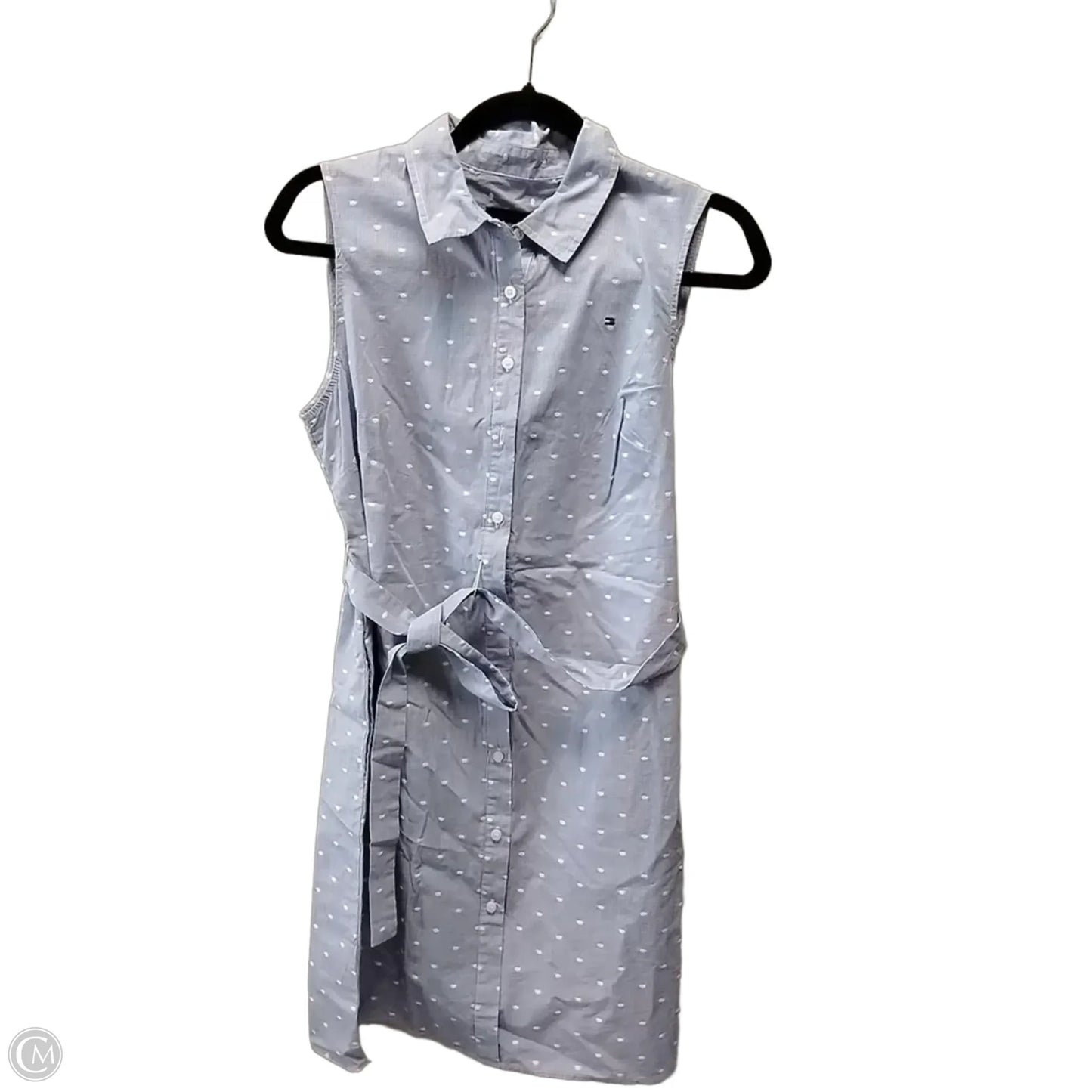 Dress Casual Short By Tommy Hilfiger In Blue & White, Size: 4