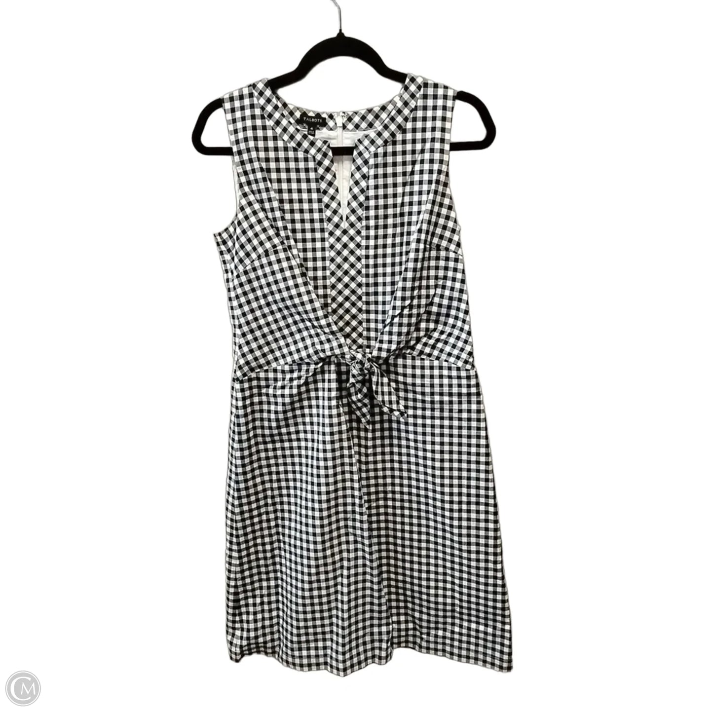 Dress Casual Short By Talbots In Checkered Pattern, Size: 4