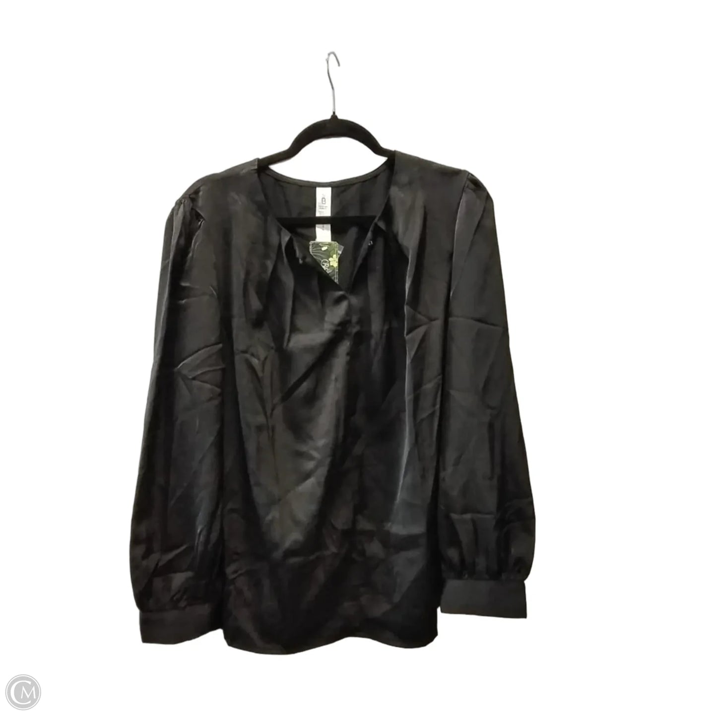 Blouse Long Sleeve By Blooming Jelly In Black, Size: Xl