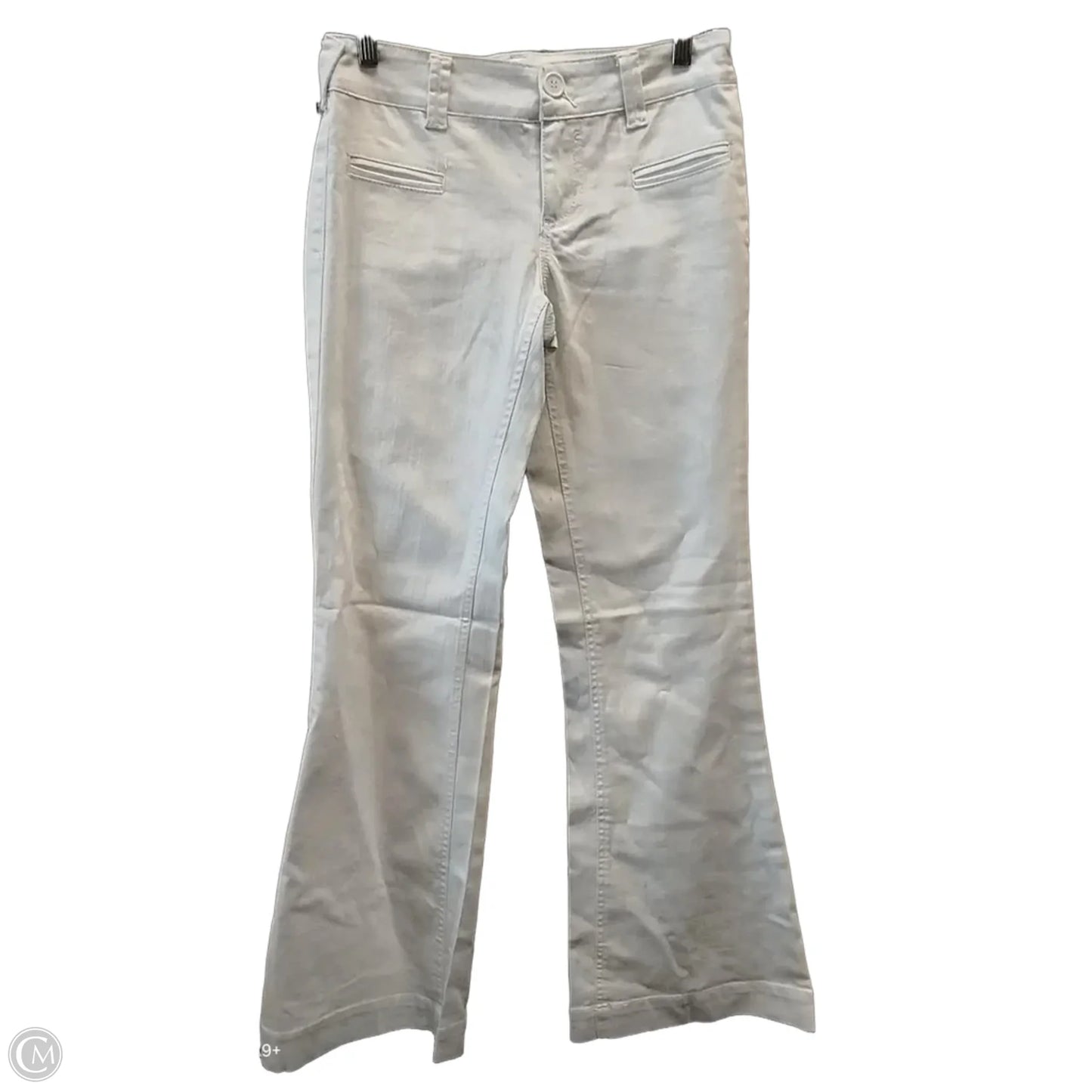 Jeans Wide Leg By Cache In White, Size: 2