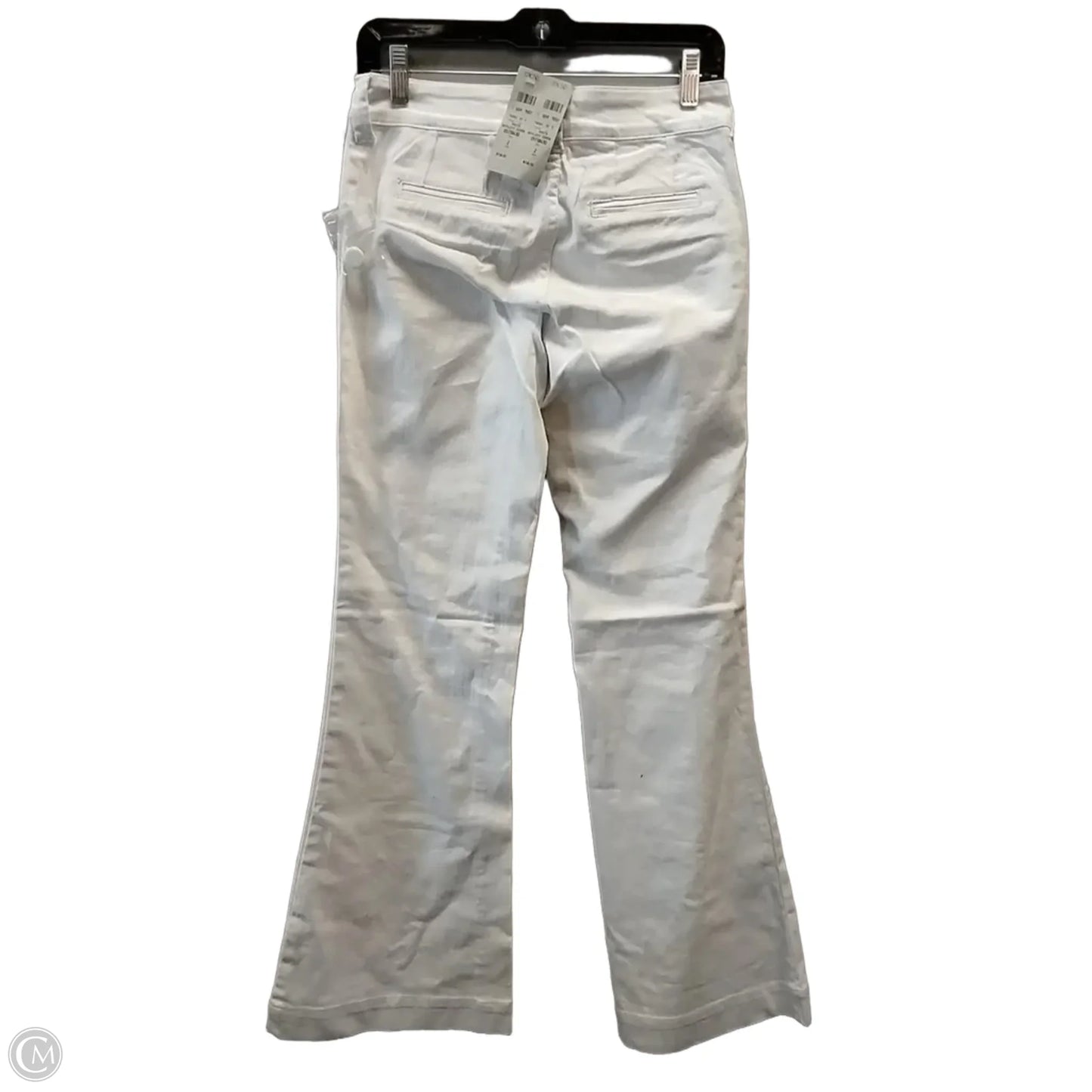 Jeans Wide Leg By Cache In White, Size: 2