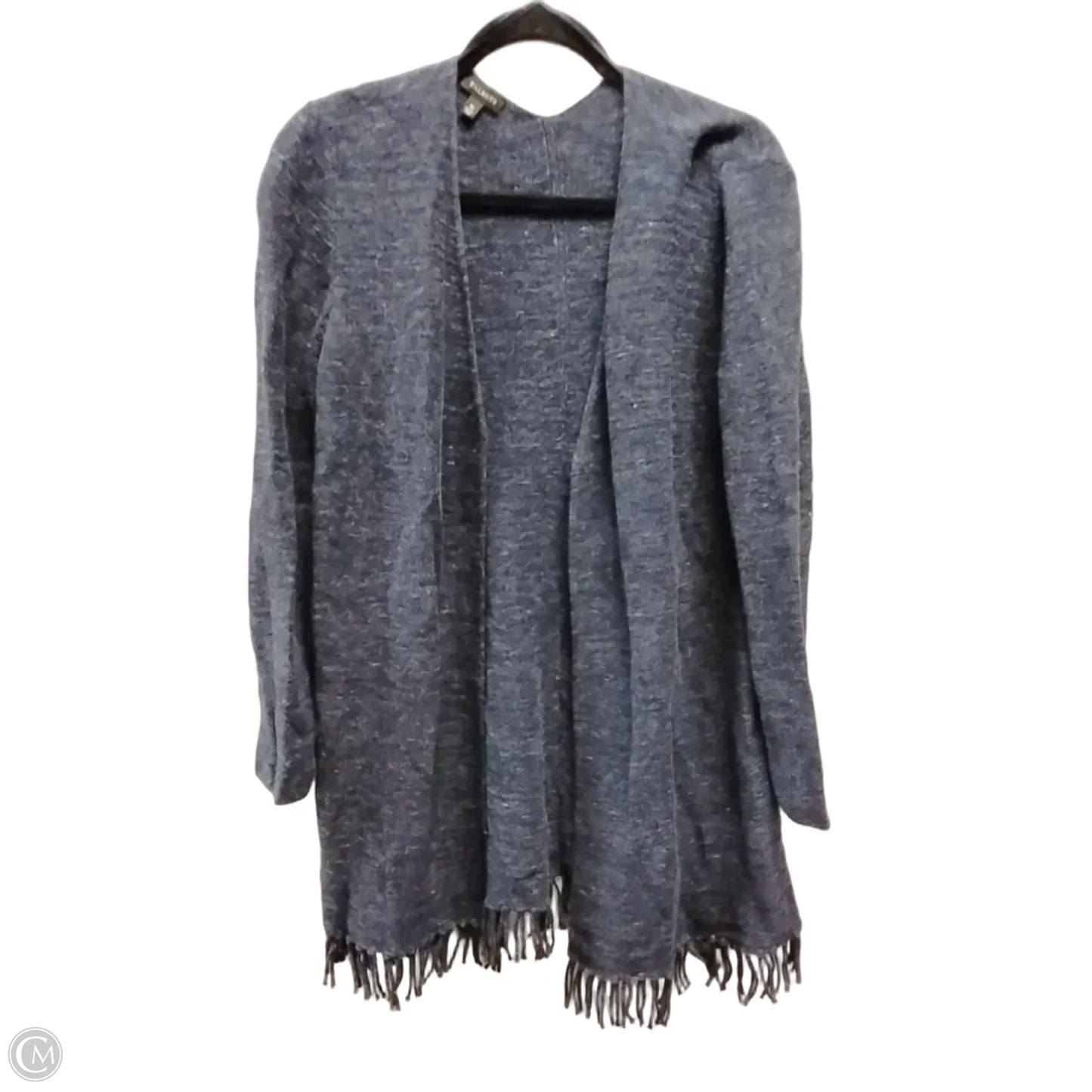 Sweater Cardigan By Talbots In Blue, Size: M
