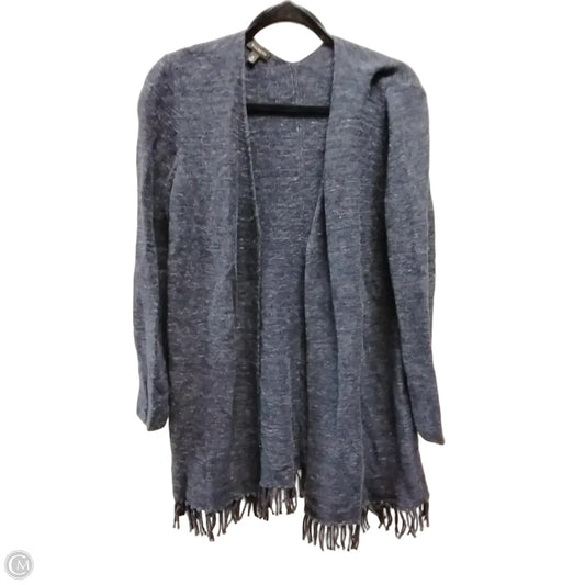 Sweater Cardigan By Talbots In Blue, Size: M
