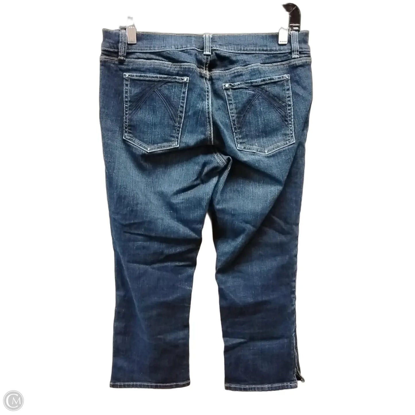 Jeans Cropped By White House Black Market In Blue, Size: 8