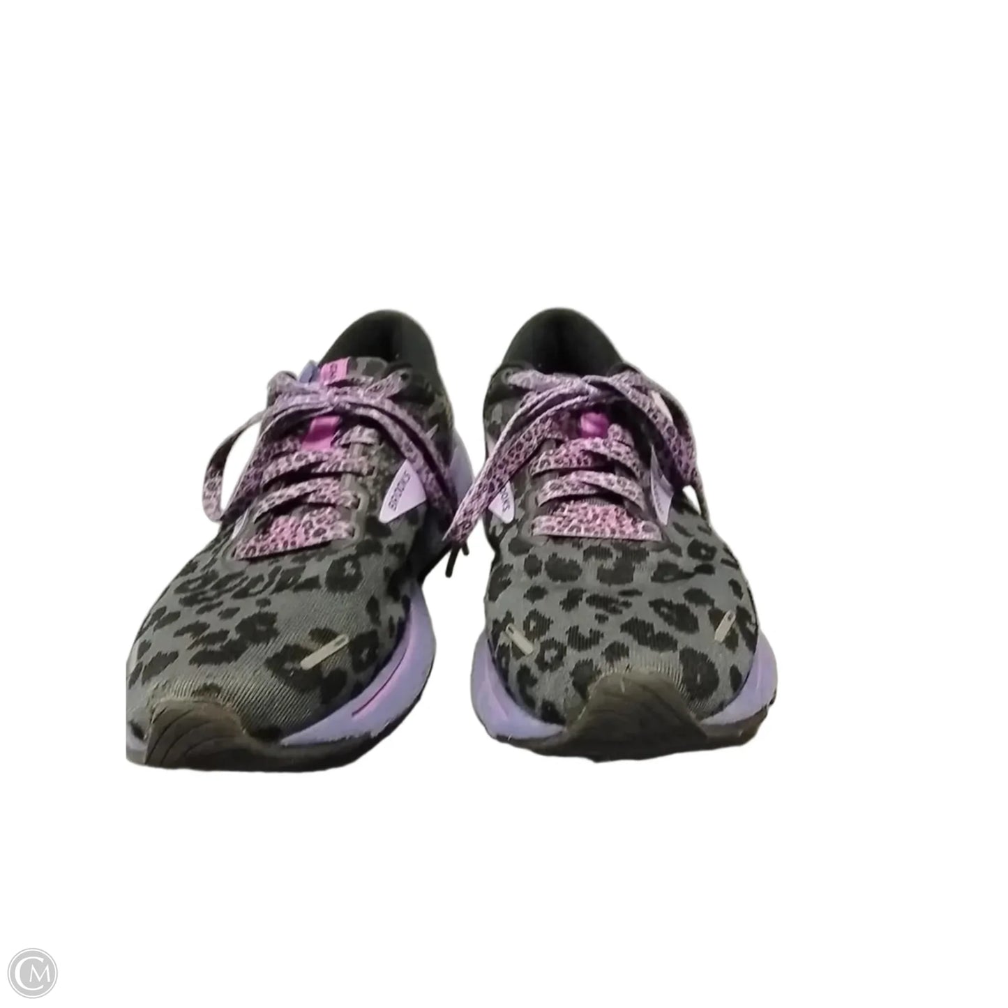 Shoes Athletic By Brooks In Black & Purple, Size: 7