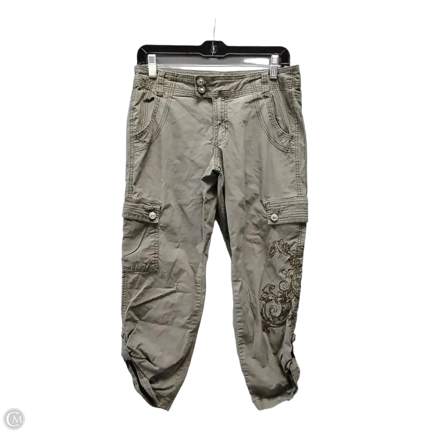 Capris By Cache In Green, Size: 4