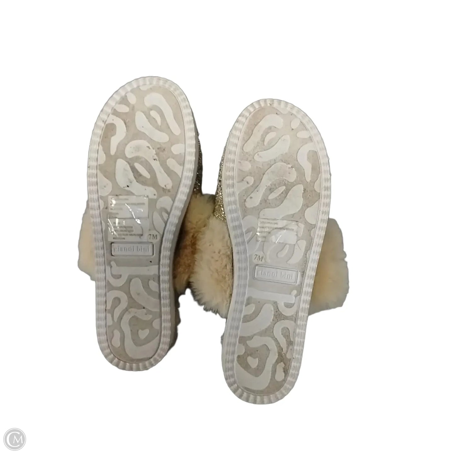 Slippers By Gianni Bini In Beige, Size: 7