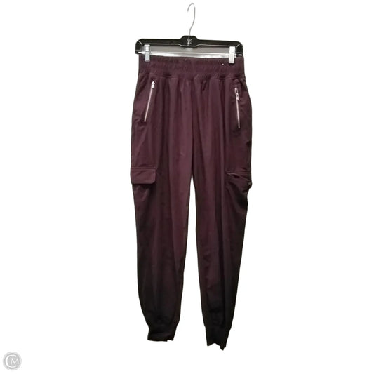 Athletic Pants By Cme In Purple, Size: Xs