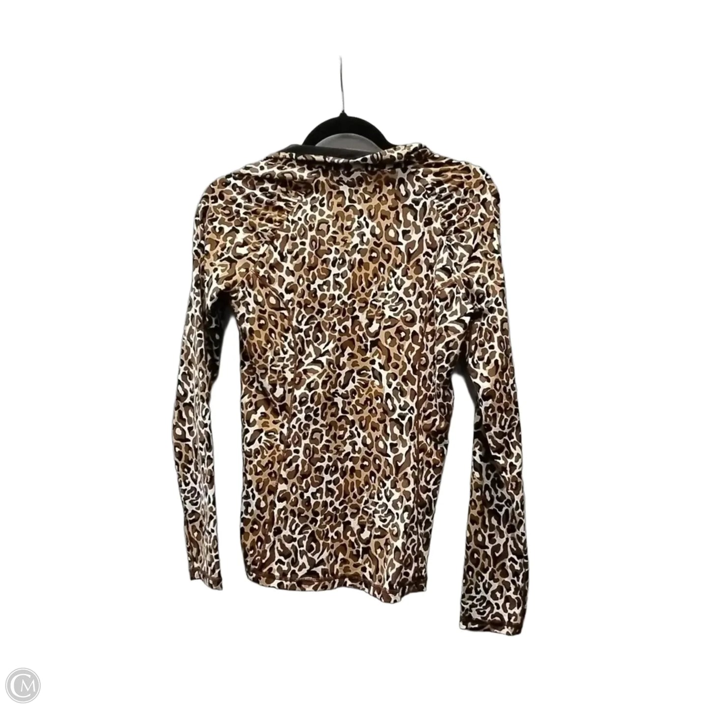 Top Long Sleeve Designer By Lilly Pulitzer In Leopard Print, Size: S