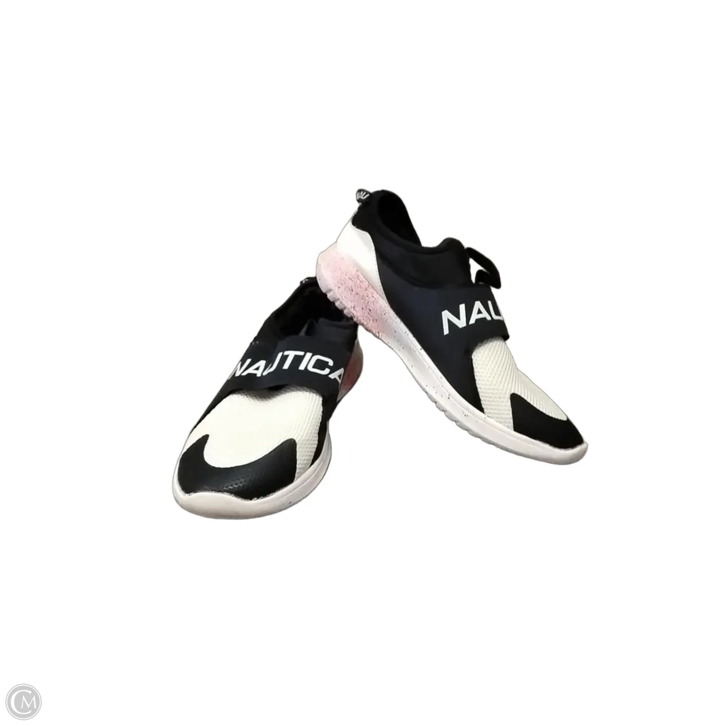 Shoes Sneakers By Nautica In Blue & White, Size: 7.5