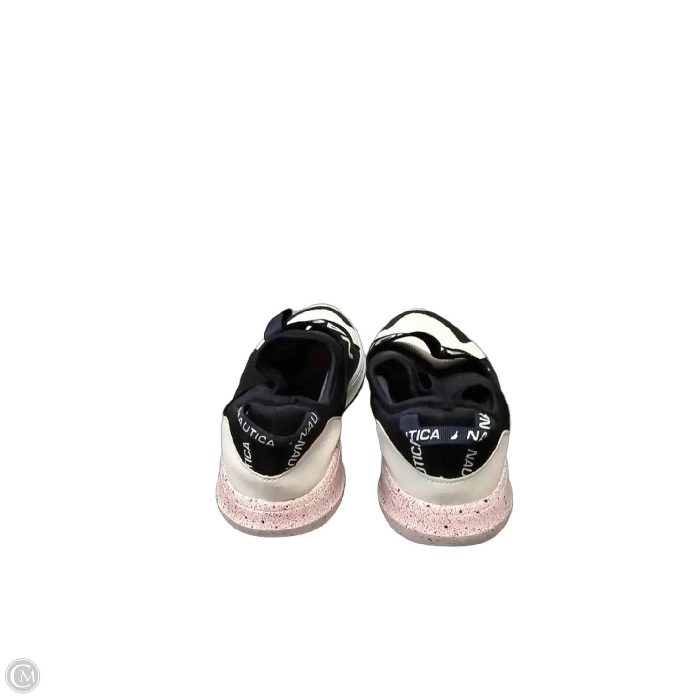 Shoes Sneakers By Nautica In Blue & White, Size: 7.5