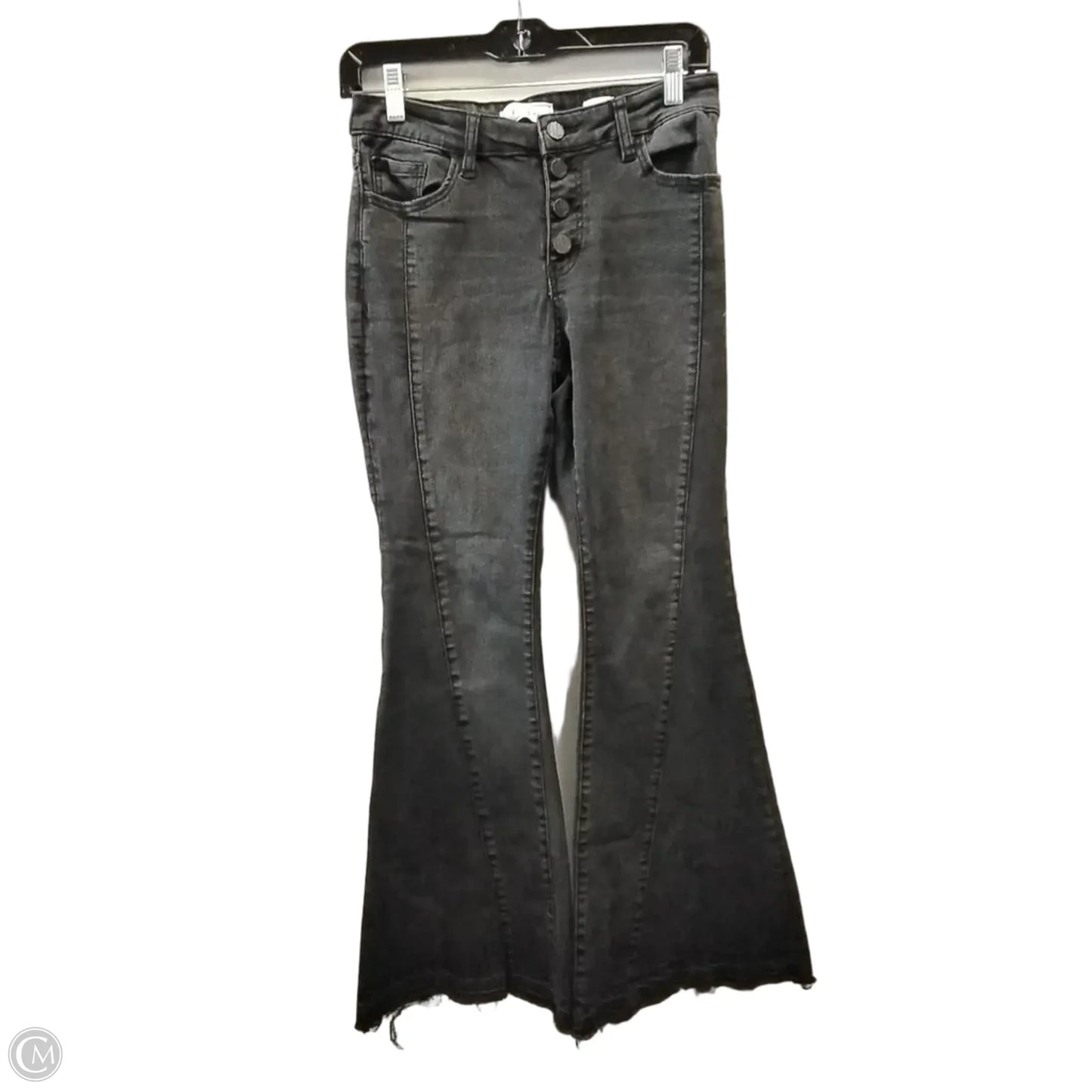 Jeans Boot Cut By Kancan In Black, Size: 2