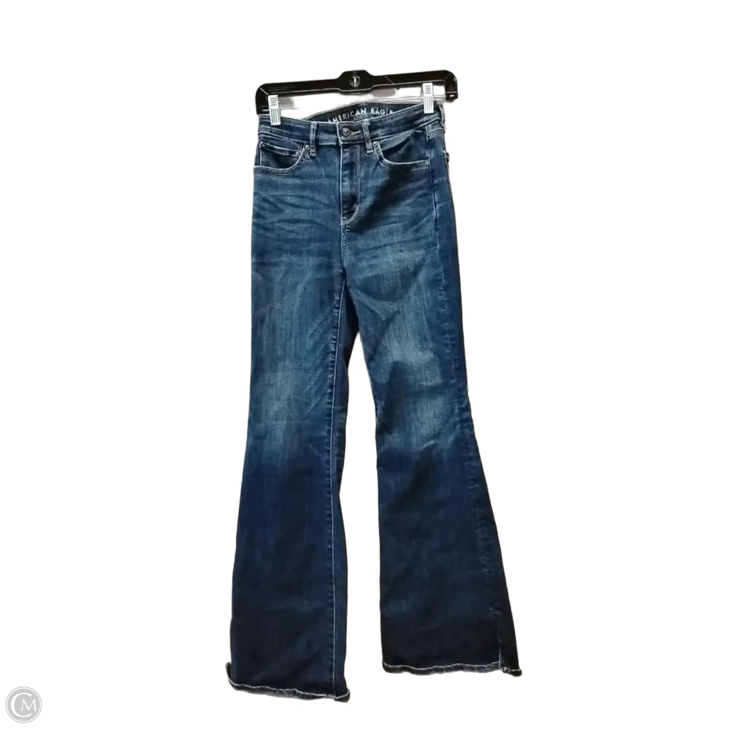 Jeans Boot Cut By American Eagle In Blue, Size: 4