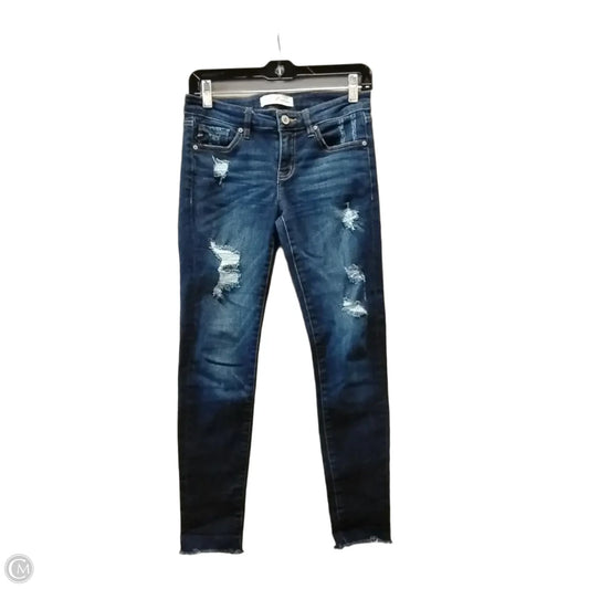 Jeans Skinny By Kancan In Blue, Size: 5