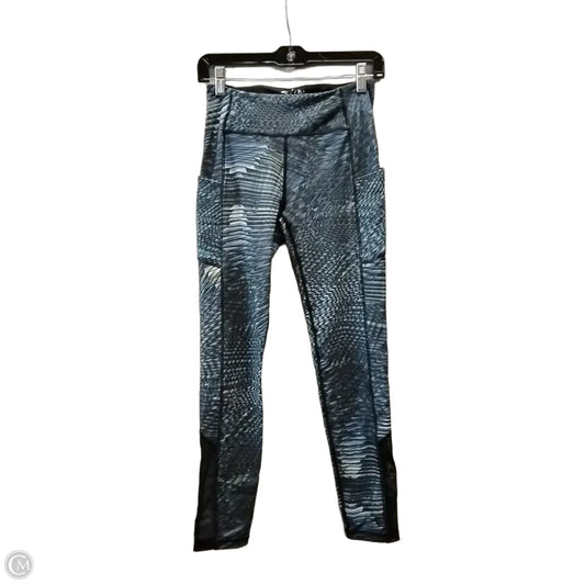 Athletic Leggings By Salt Life In Blue, Size: M