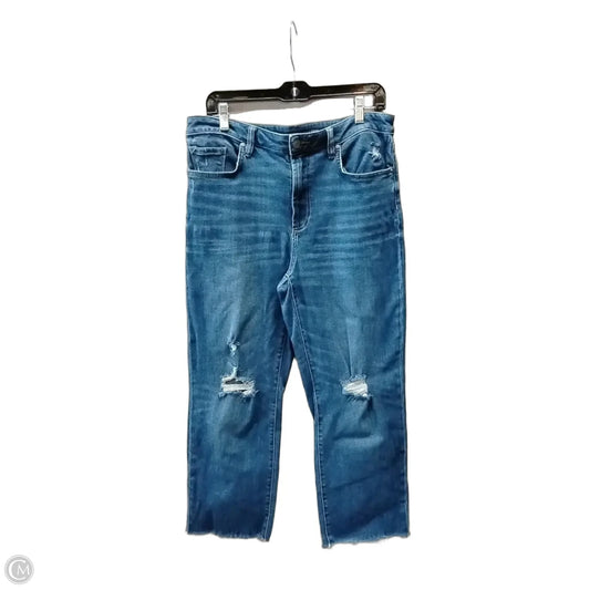 Jeans Cropped By Chicos In Blue, Size: 12