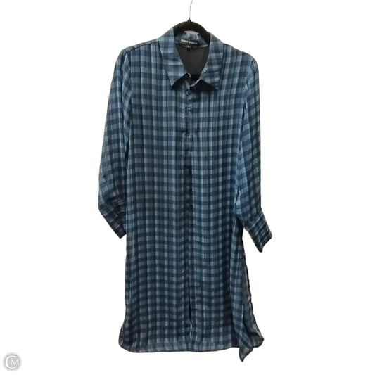 Dress Casual Short By Cme In Black & Blue, Size: 6