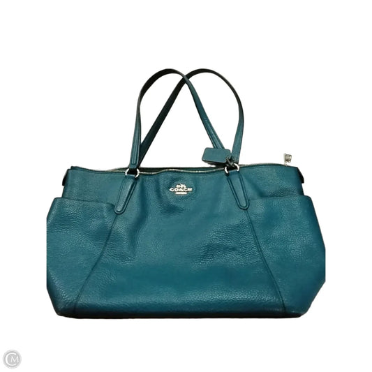 Tote Designer By Coach, Size: Large