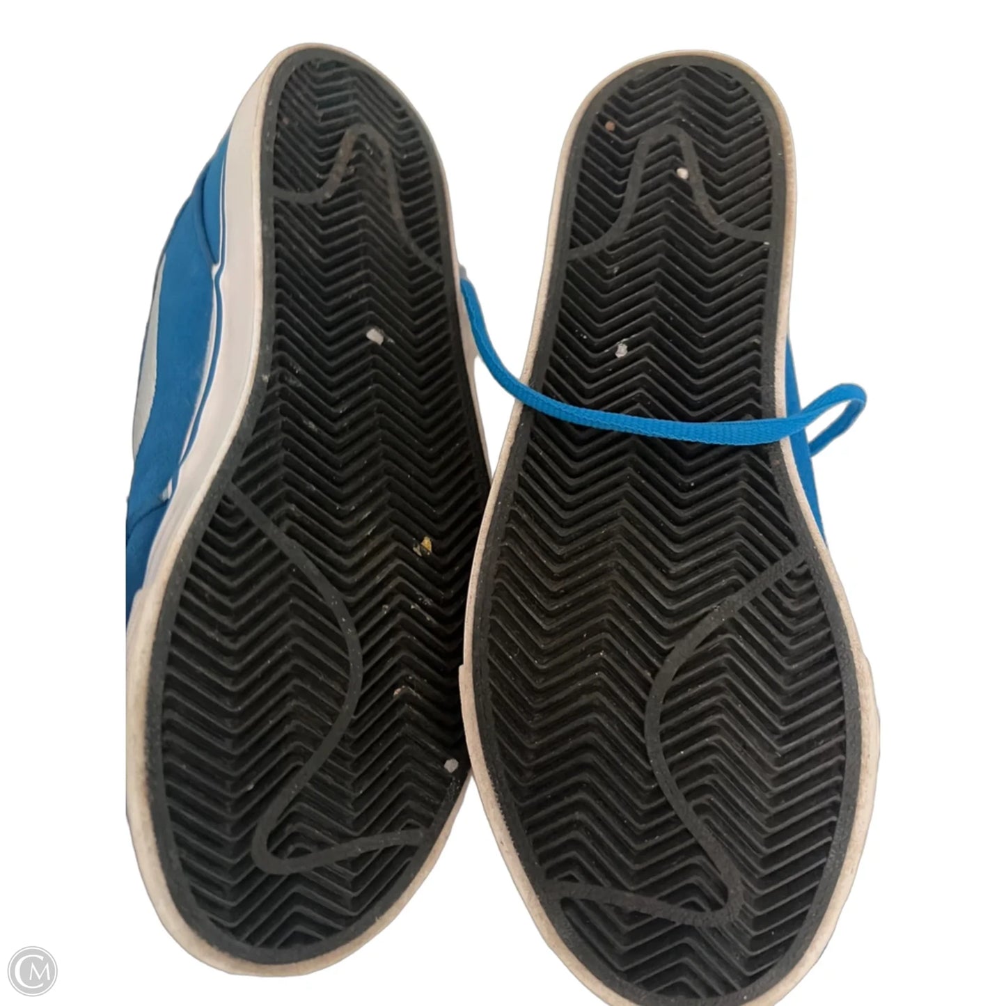 Shoes Athletic By Nike In Blue & White, Size: 7