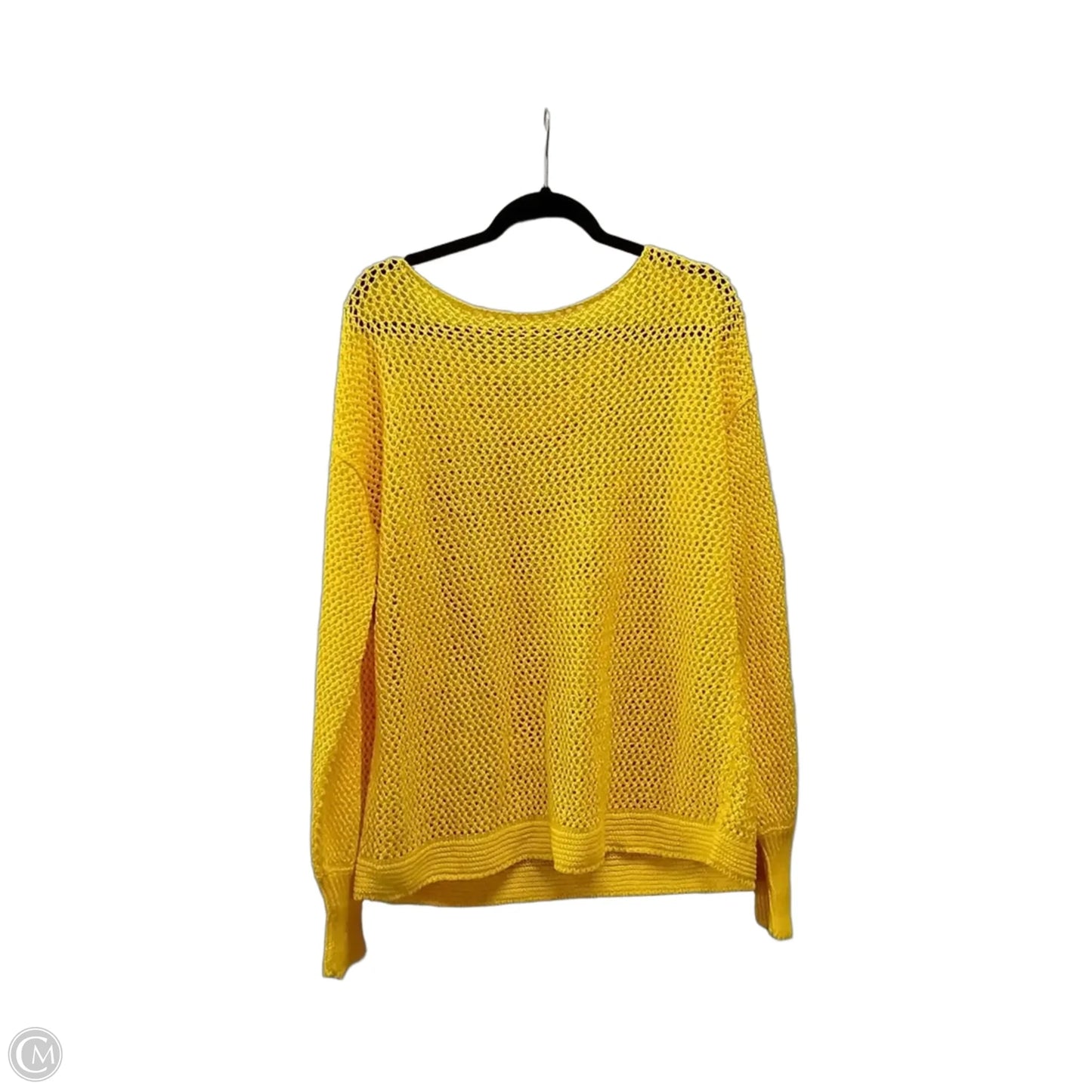 Sweater By Cme In Yellow, Size: S