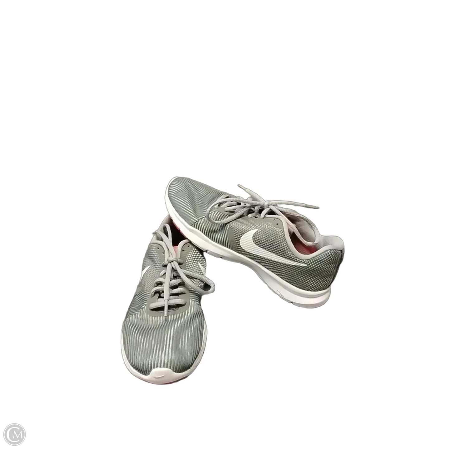 Shoes Athletic By Nike In Grey & White, Size: 7.5