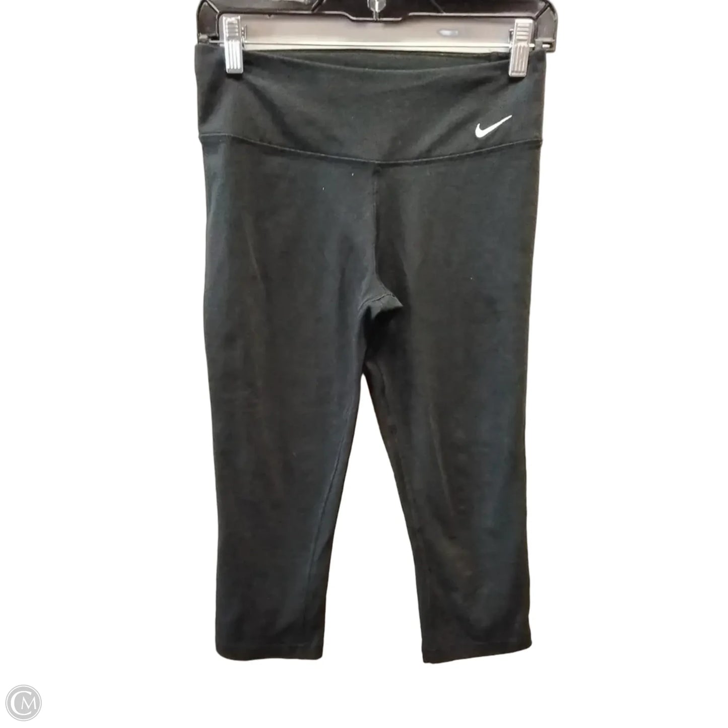 Athletic Capris By Nike In Black, Size: S
