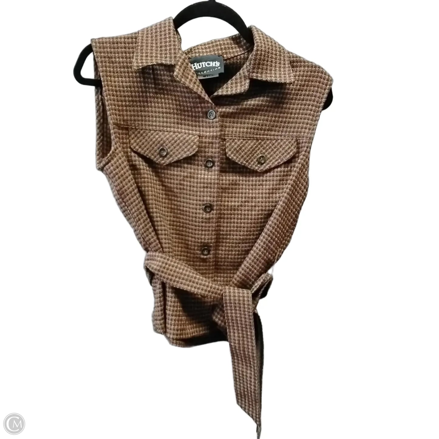 Vest Other By Hutch In Checkered Pattern, Size: S