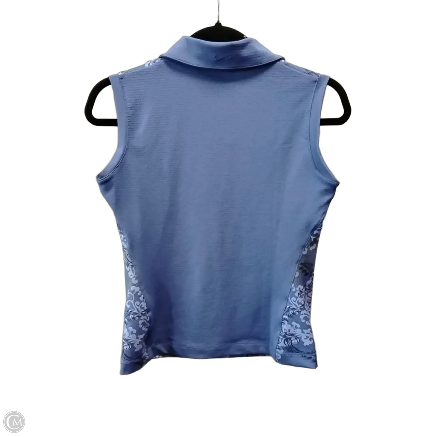 Athletic Top Short Sleeve By Nike In Purple, Size: S